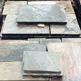 250 sq yds Reclaimed Yorkstone Flagstones - 17 July 2013